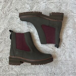 Timberland Suede Ankle Chelsea Boots